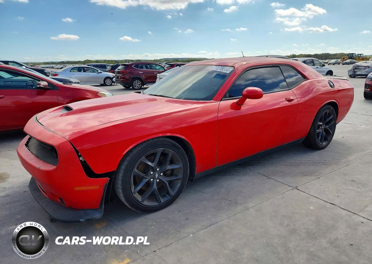 2021 Dodge Challenger Gt VIN:2C3CDZJG0MH664953 - 1