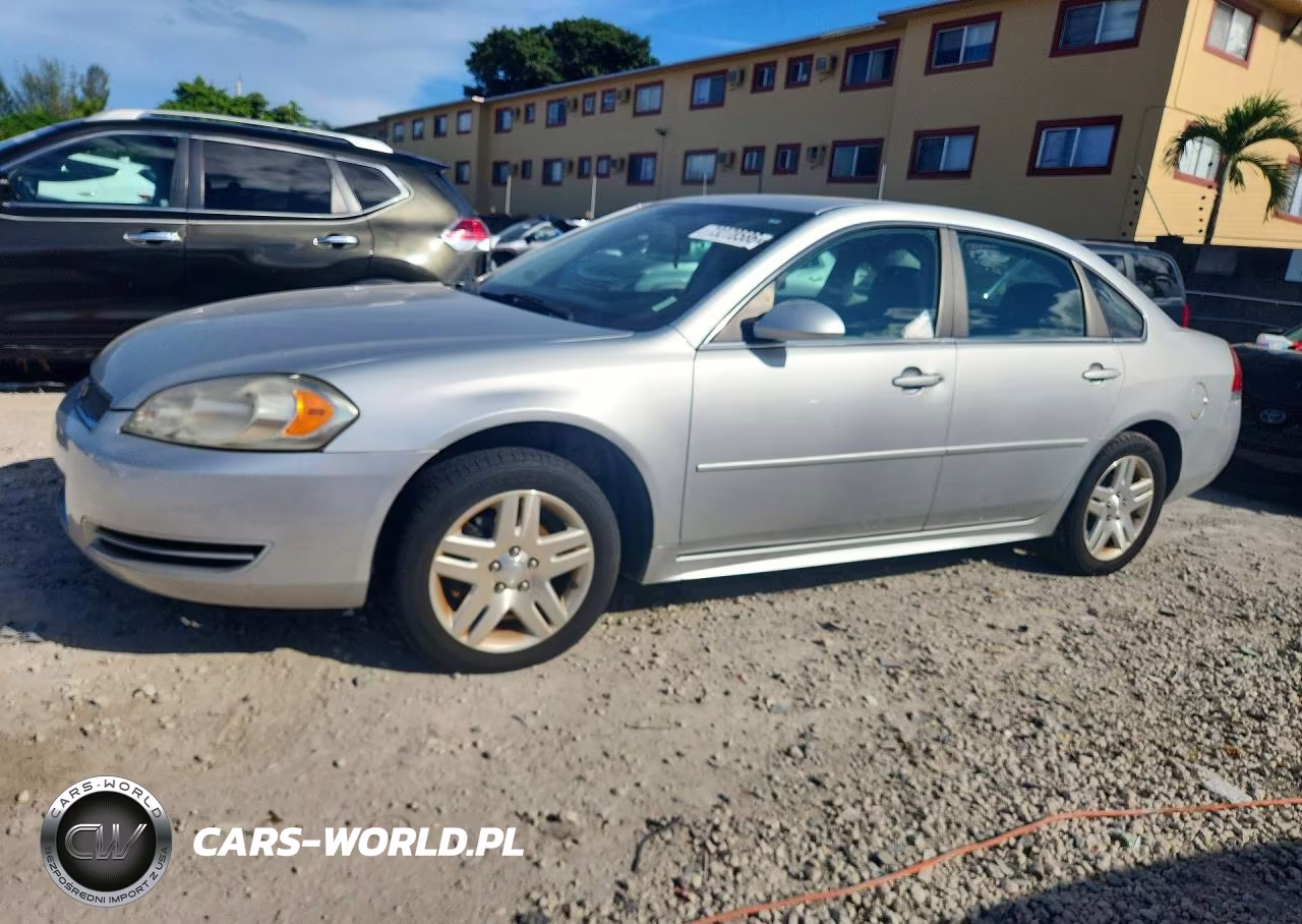 2012 Chevrolet Impala Lt VIN:2G1WG5E31C1197056 - 1