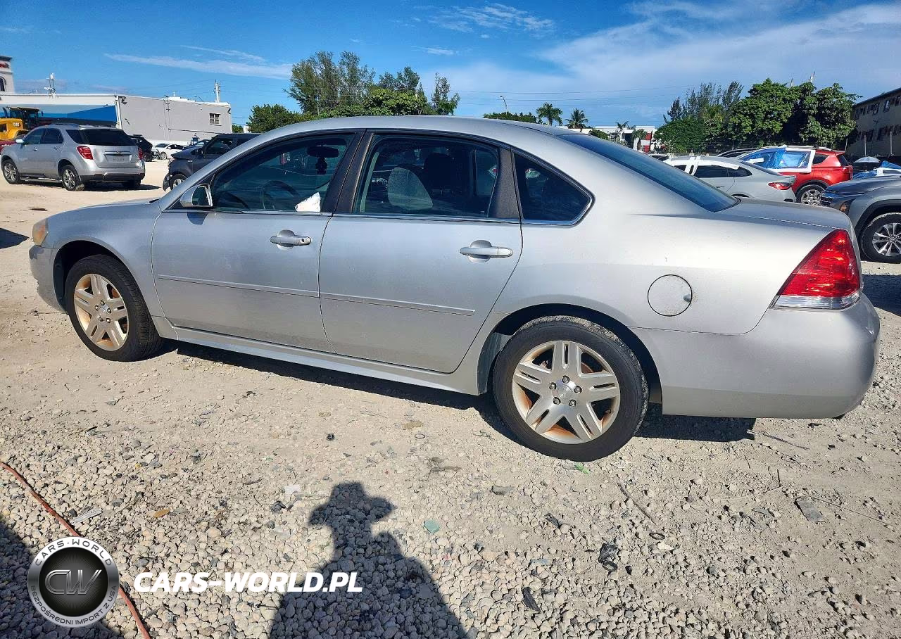 2012 Chevrolet Impala Lt VIN:2G1WG5E31C1197056 - 2
