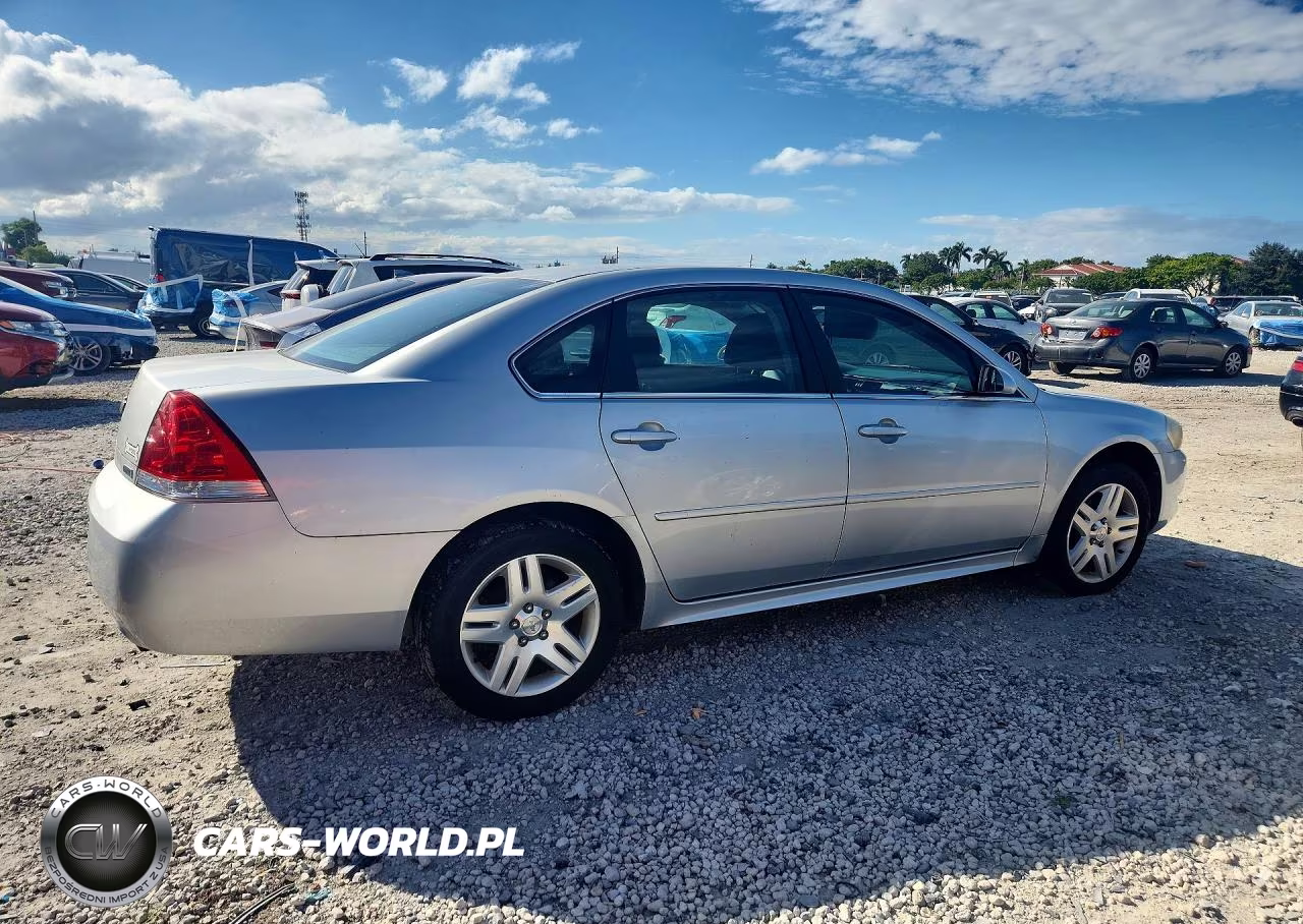 2012 Chevrolet Impala Lt VIN:2G1WG5E31C1197056 - 3