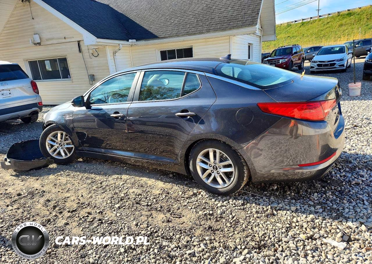 2011 Kia Optima Lx VIN:KNAGM4A73B5055504 - 2