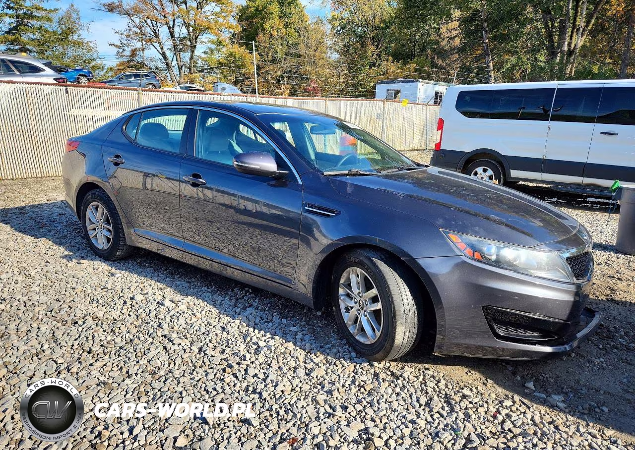 2011 Kia Optima Lx VIN:KNAGM4A73B5055504 - 4