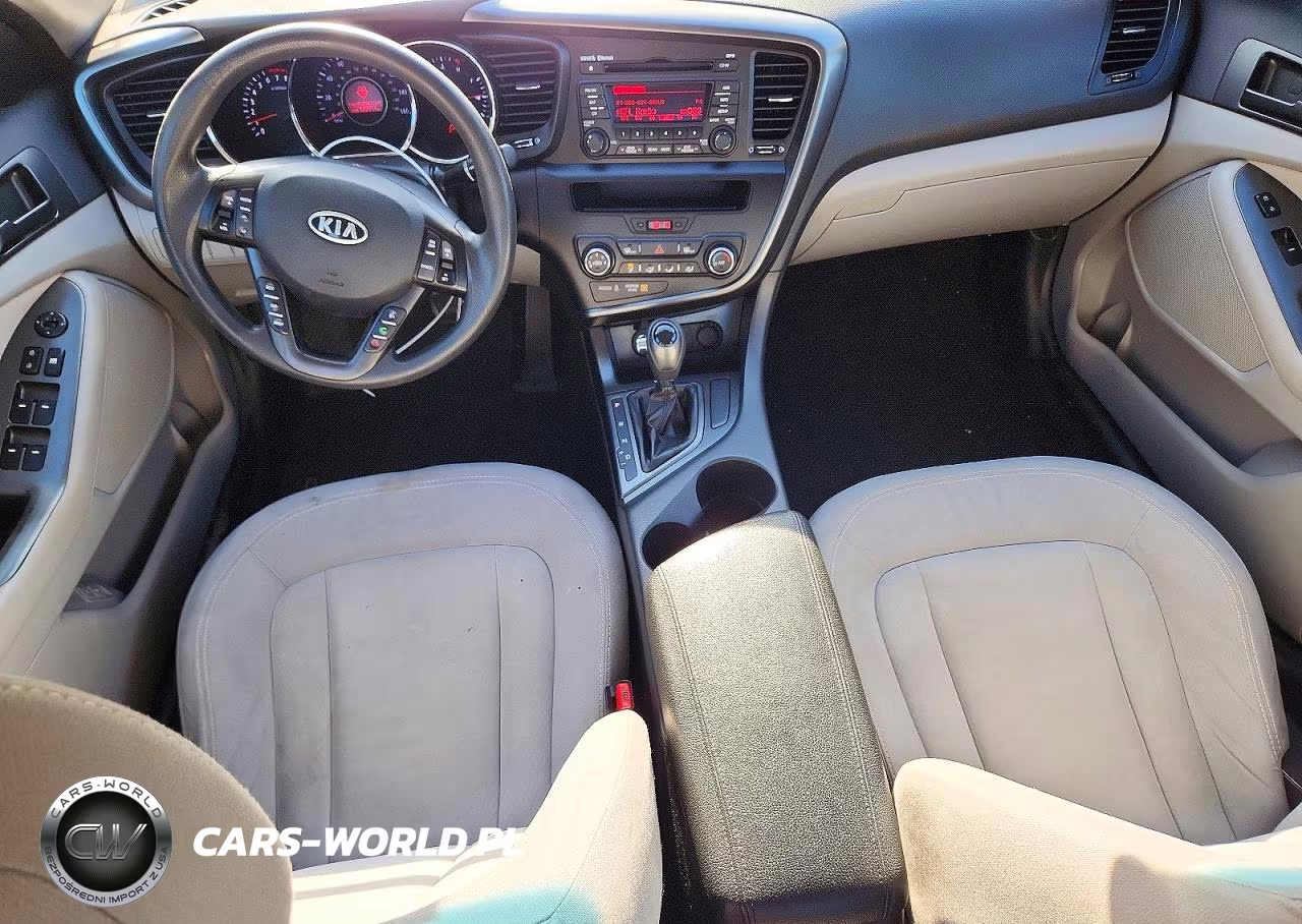 2011 Kia Optima Lx VIN:KNAGM4A73B5055504 - 8