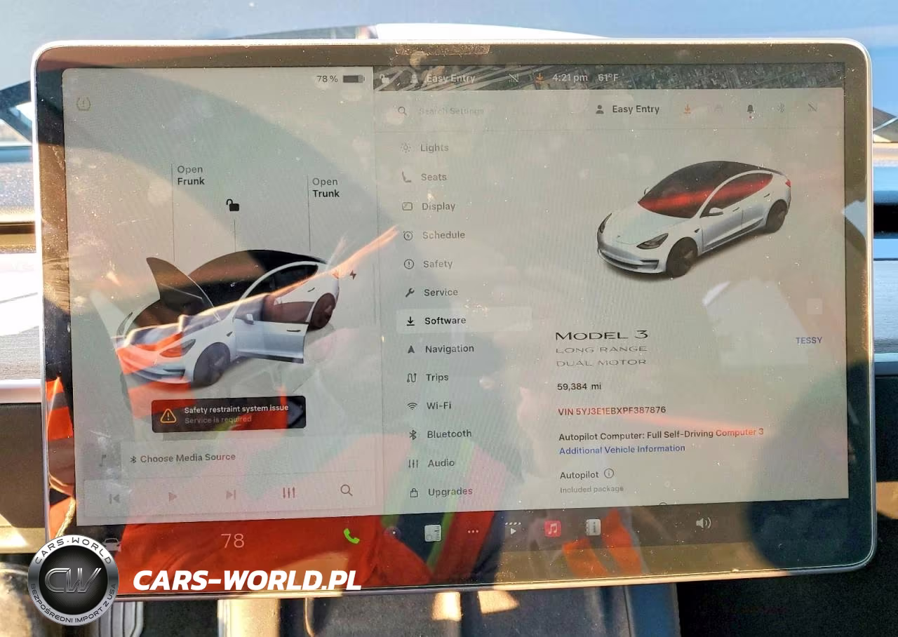 2023 Tesla Model 3 VIN:5YJ3E1EBXPF387876 - 9