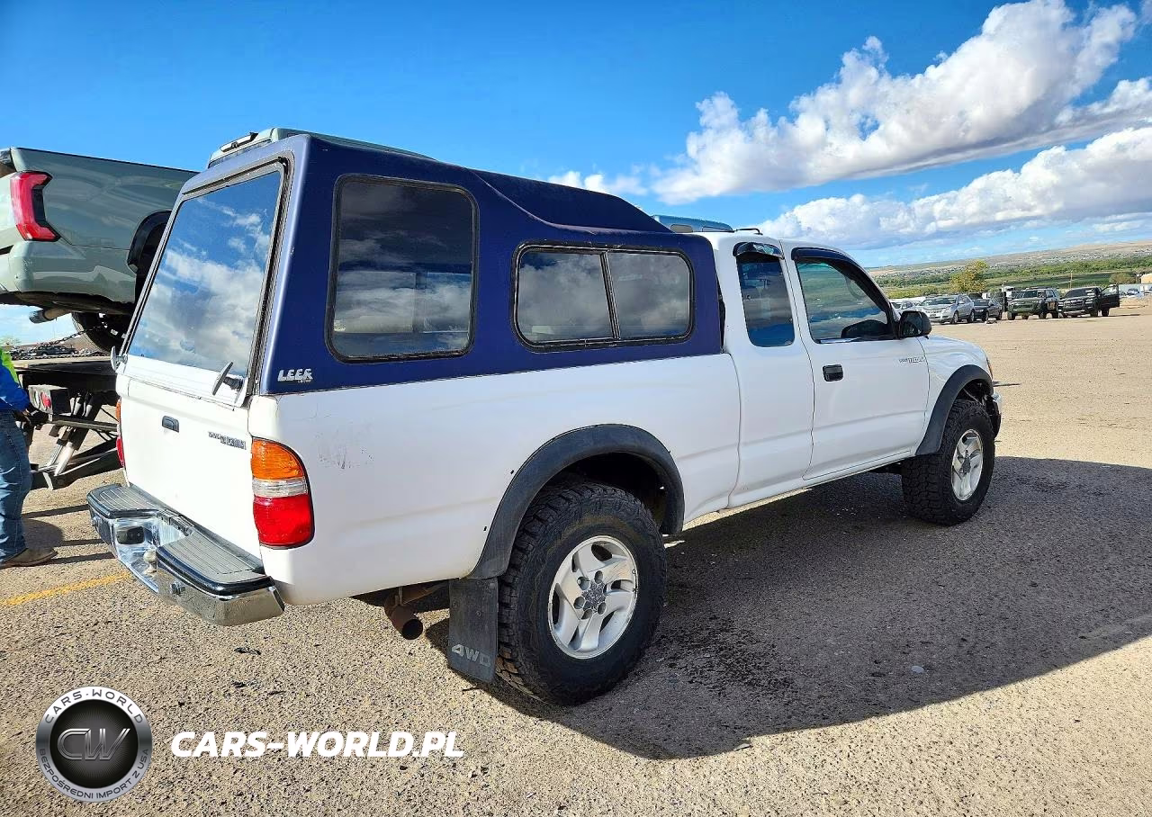 2004 Toyota Tacoma Deluxe VIN:5TEWN72N94Z342985 - 3