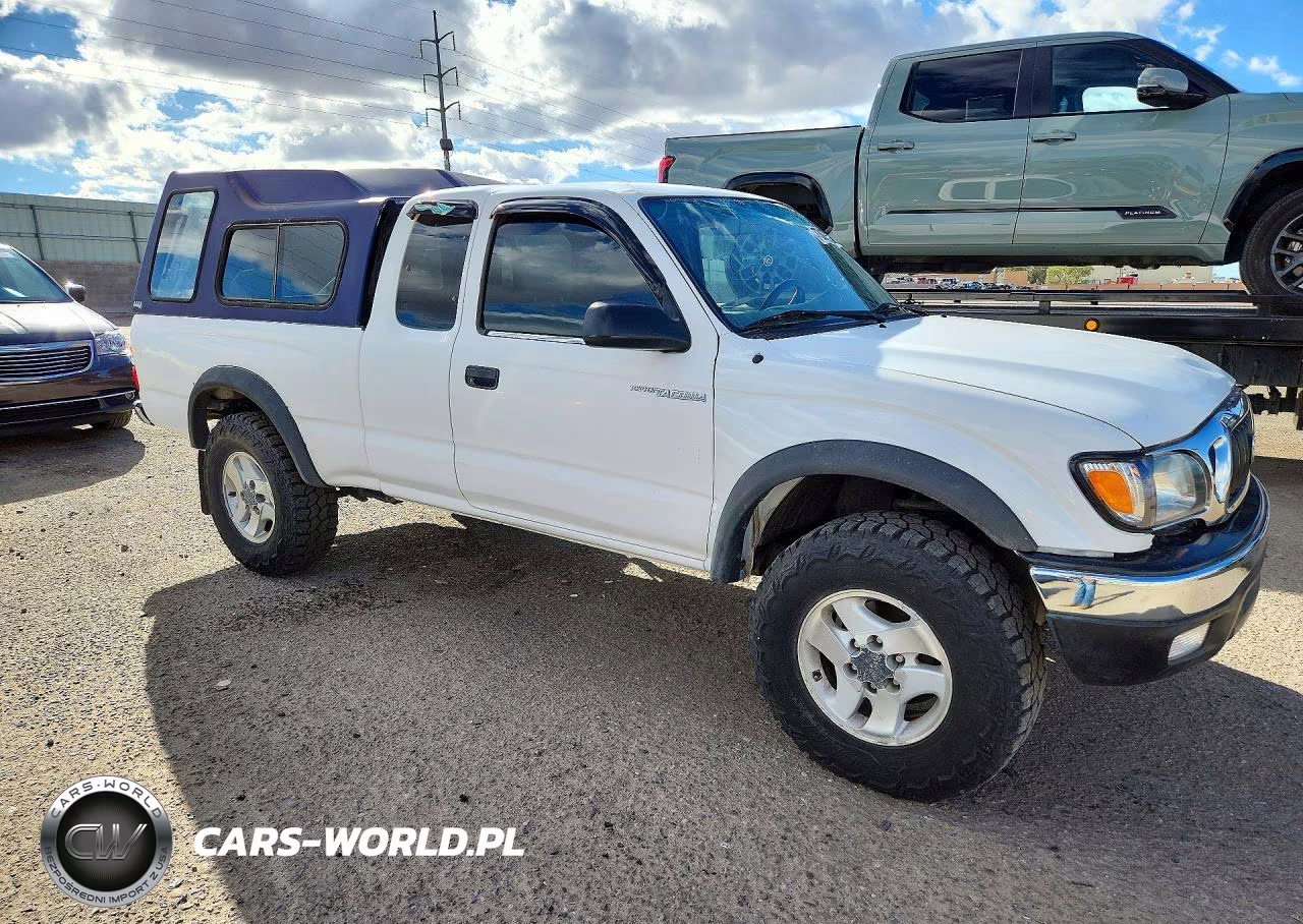 2004 Toyota Tacoma Deluxe VIN:5TEWN72N94Z342985 - 4