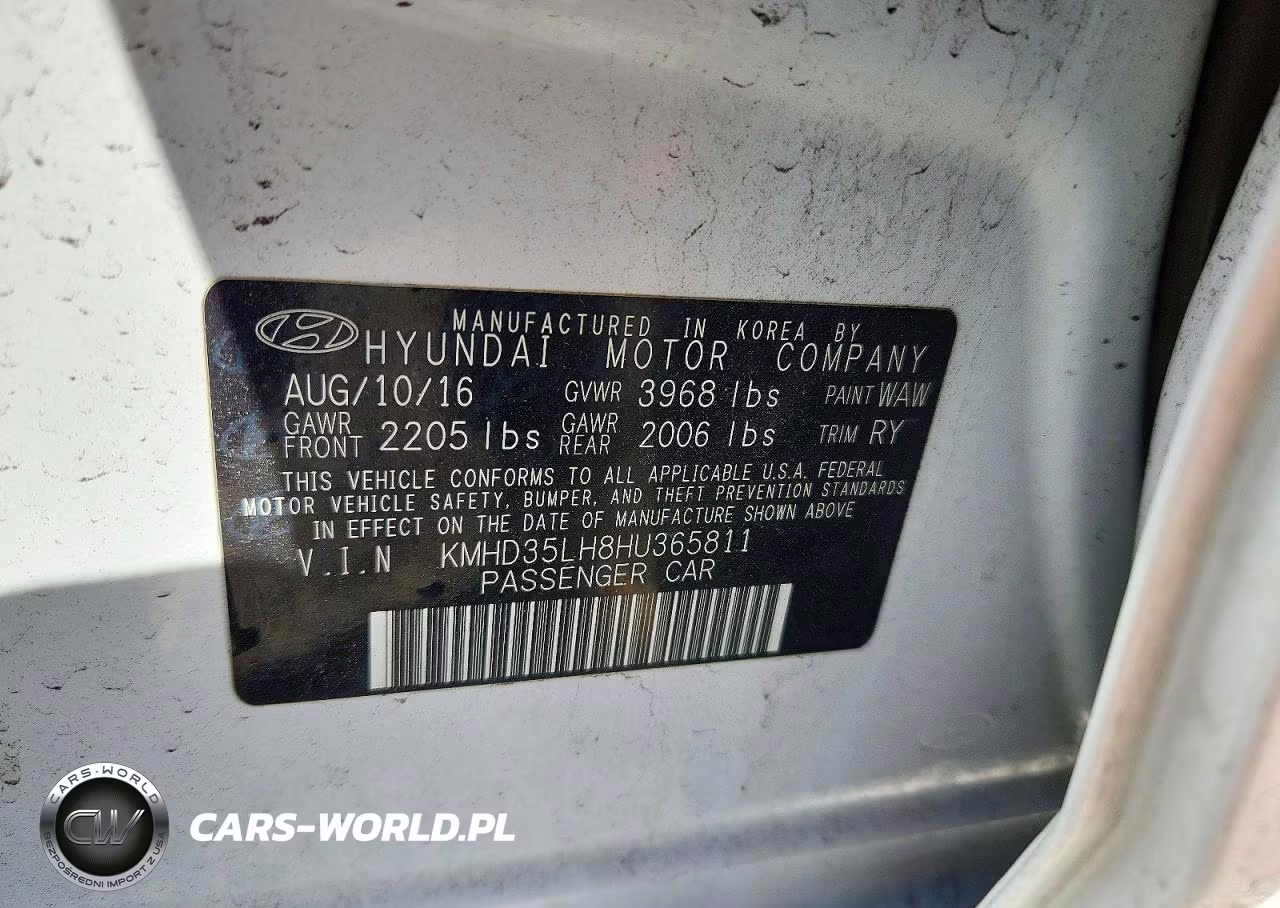 2017 Hyundai Elantra Gt Base VIN:KMHD35LH8HU365811 - 12