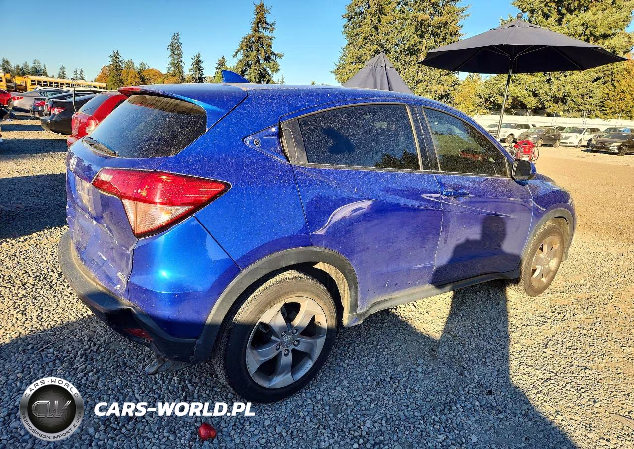 2018 Honda Hr-V Lx VIN:3CZRU6H30JG722945 - 3