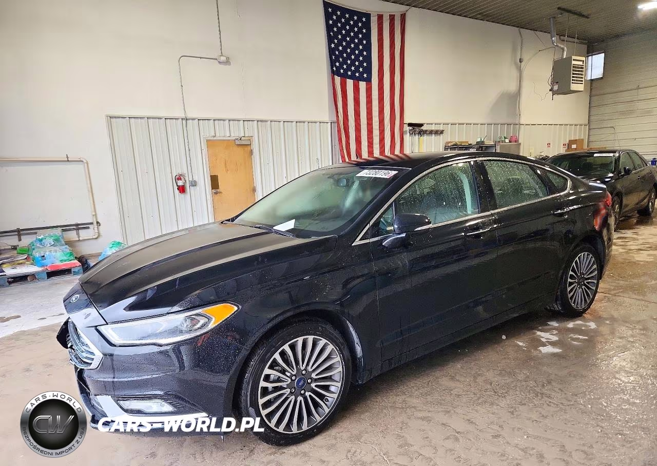 2017 Ford Fusion Titanium VIN:3FA6P0D95HR342916 - 1