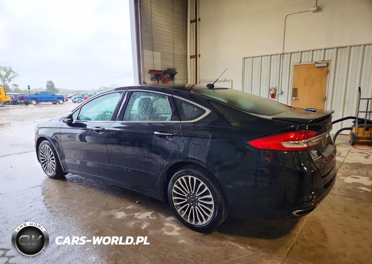 2017 Ford Fusion Titanium VIN:3FA6P0D95HR342916 - 2