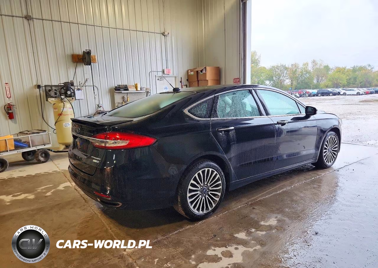 2017 Ford Fusion Titanium VIN:3FA6P0D95HR342916 - 3