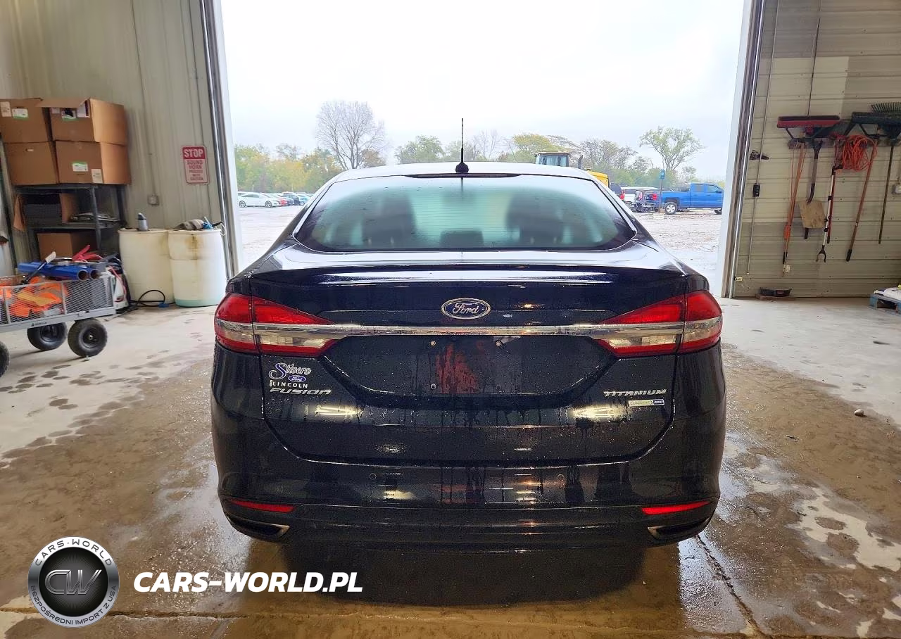 2017 Ford Fusion Titanium VIN:3FA6P0D95HR342916 - 6
