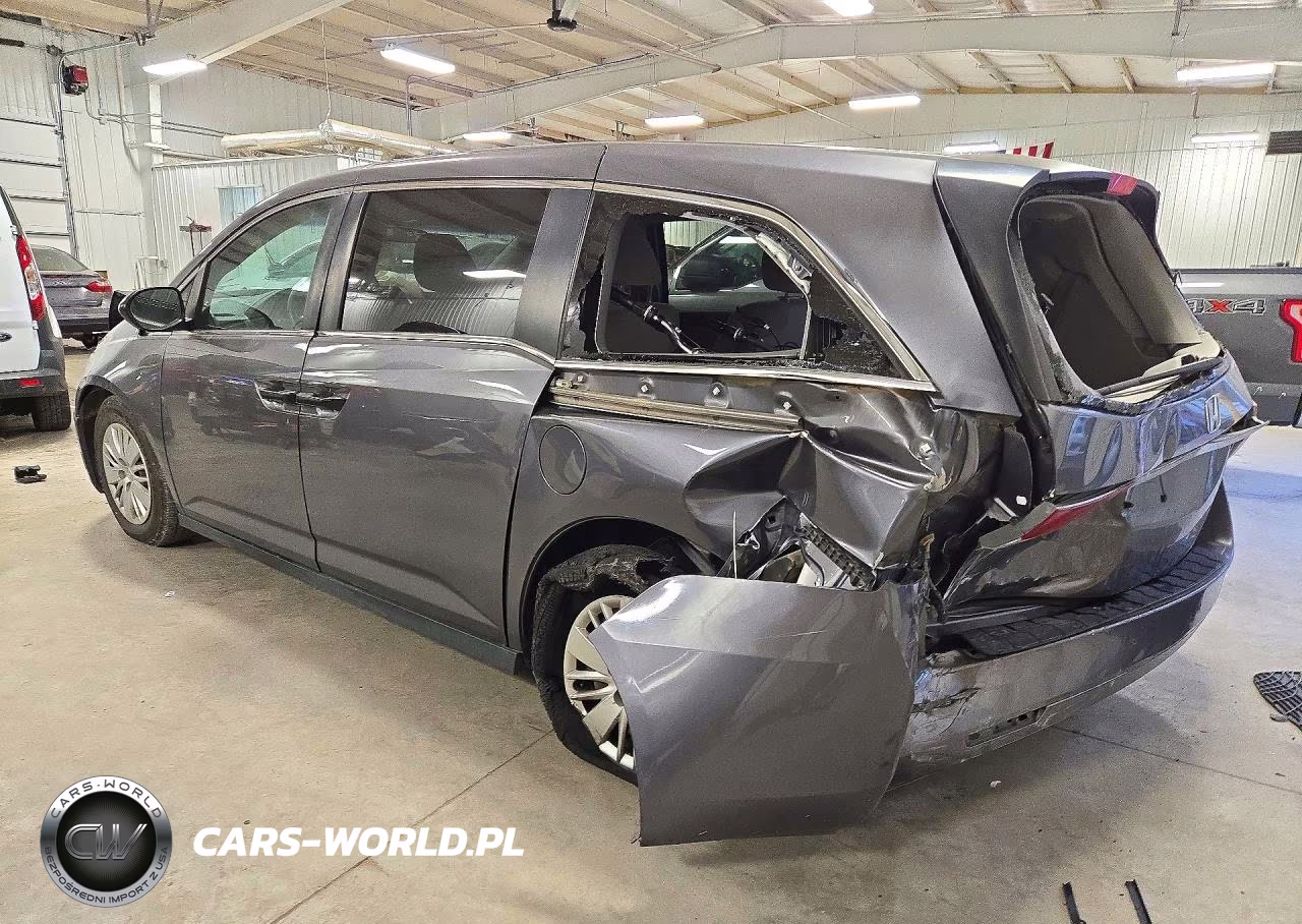 2014 Honda Odyssey Lx VIN:5FNRL5H27EB138256 - 2