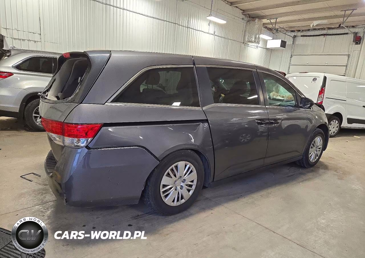 2014 Honda Odyssey Lx VIN:5FNRL5H27EB138256 - 3