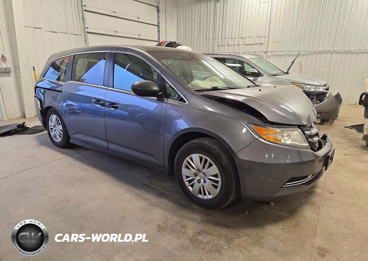 2014 Honda Odyssey Lx VIN:5FNRL5H27EB138256 - 4