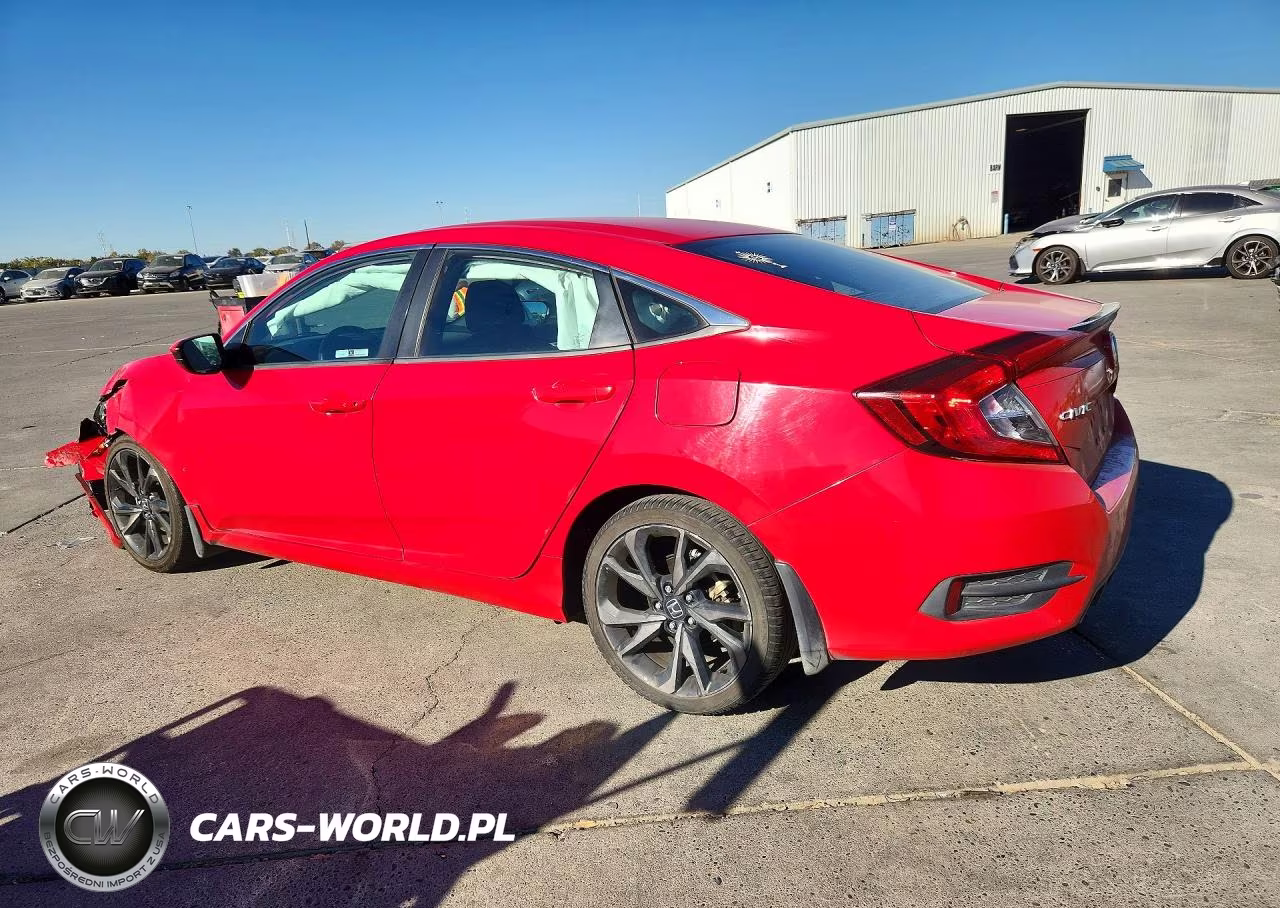 2020 Honda Civic Sport VIN:2HGFC2E86LH511323 - 2