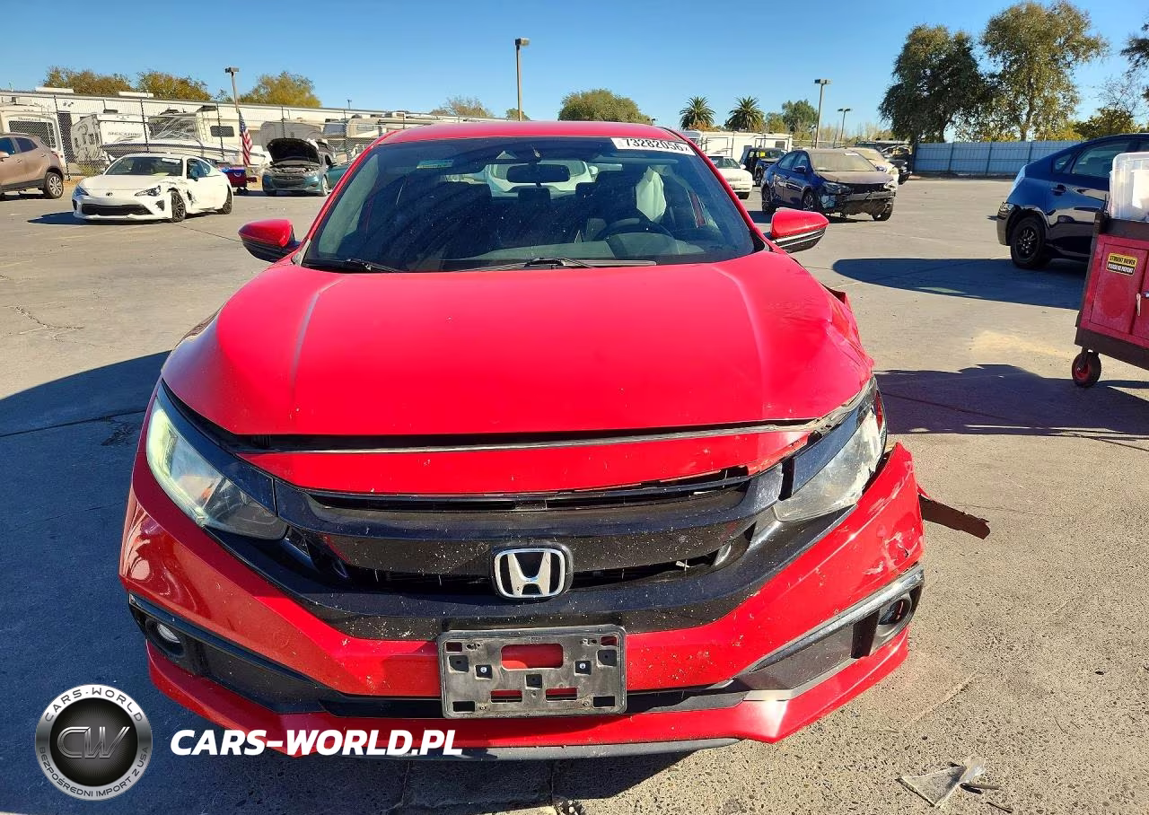 2020 Honda Civic Sport VIN:2HGFC2E86LH511323 - 5