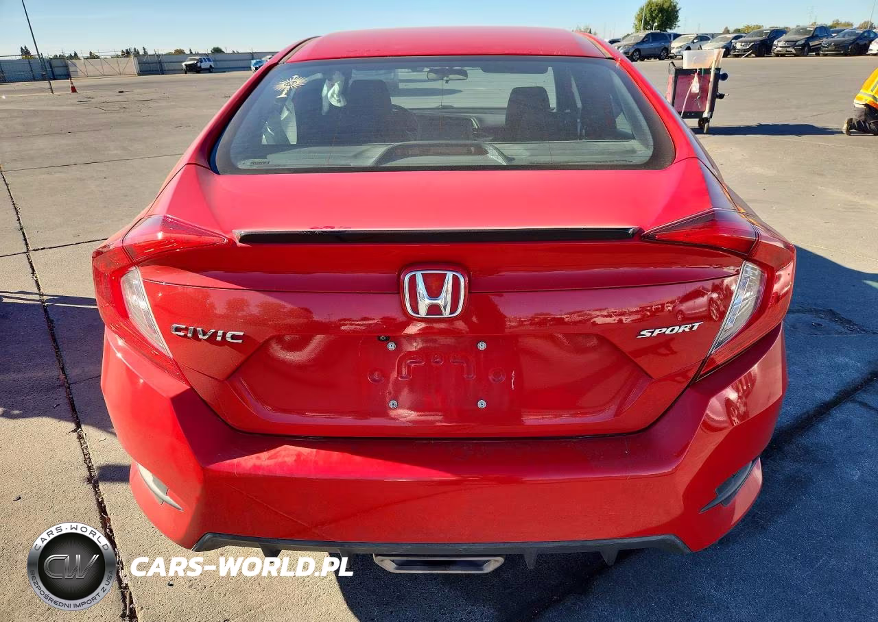 2020 Honda Civic Sport VIN:2HGFC2E86LH511323 - 6