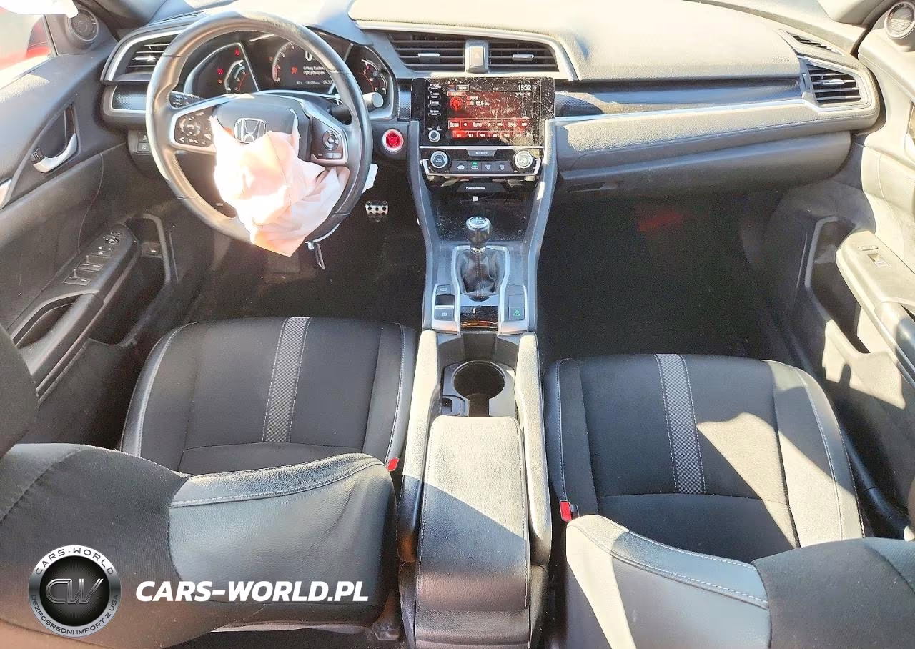 2020 Honda Civic Sport VIN:2HGFC2E86LH511323 - 8
