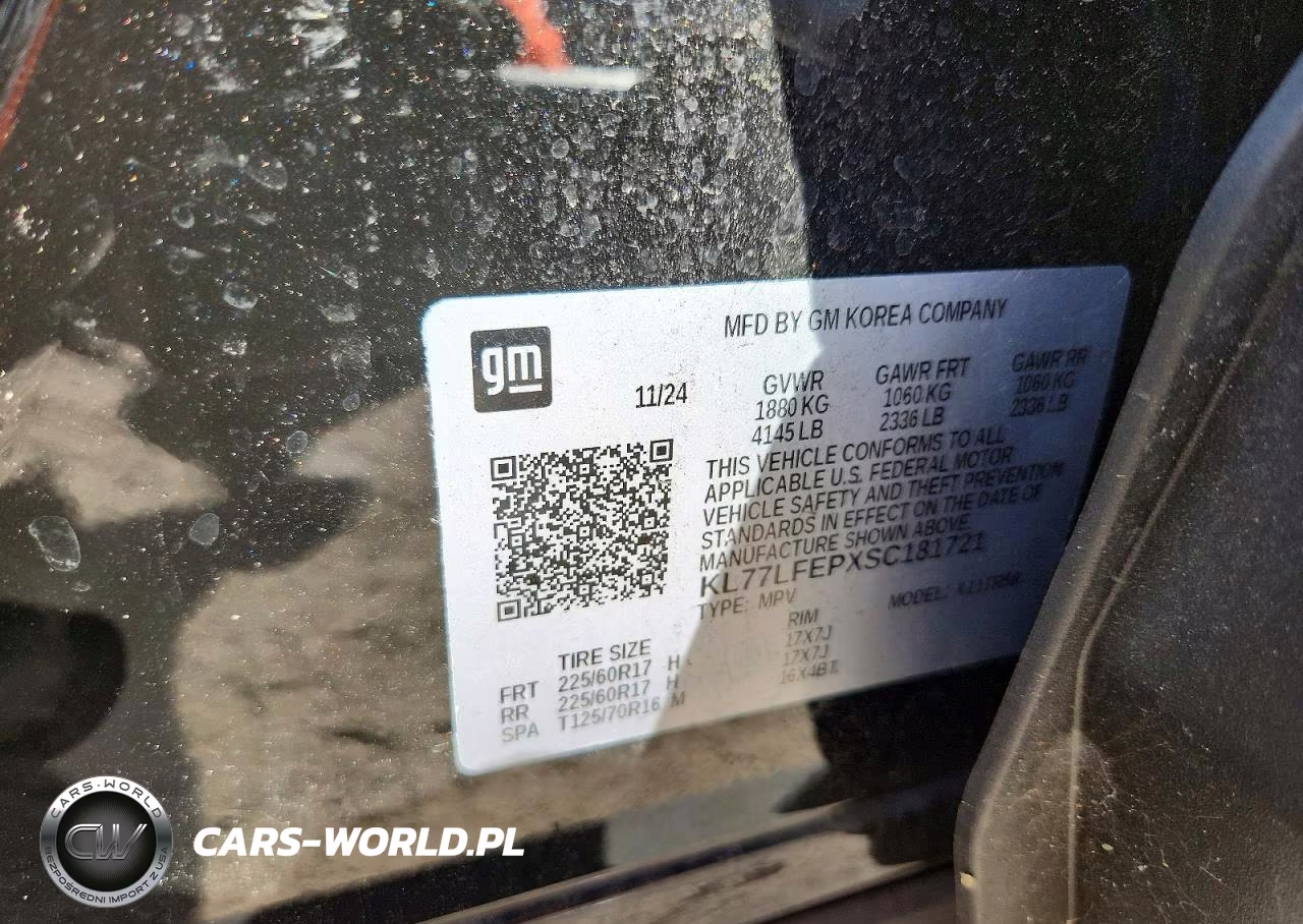 2025 Chevrolet Trax Ls VIN:KL77LFEPXSC181721 - 13