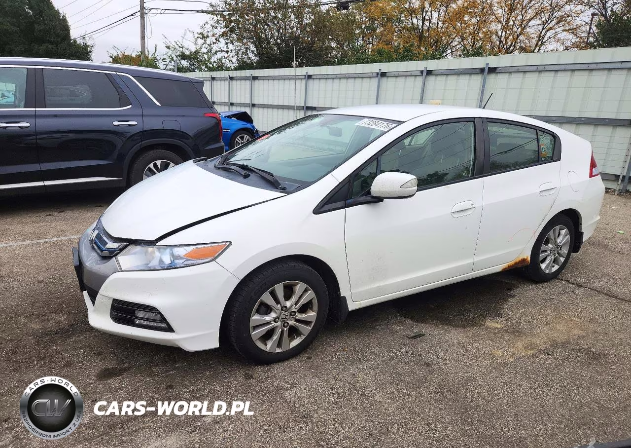 2012 Honda Insight Ex VIN:JHMZE2H76CS002459 - 1