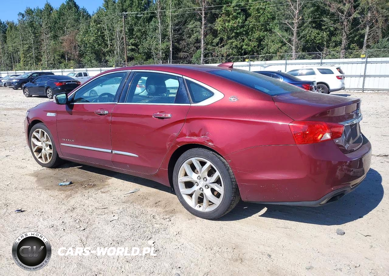 2016 Chevrolet Impala Ltz VIN:2G1145S36G9129110 - 2