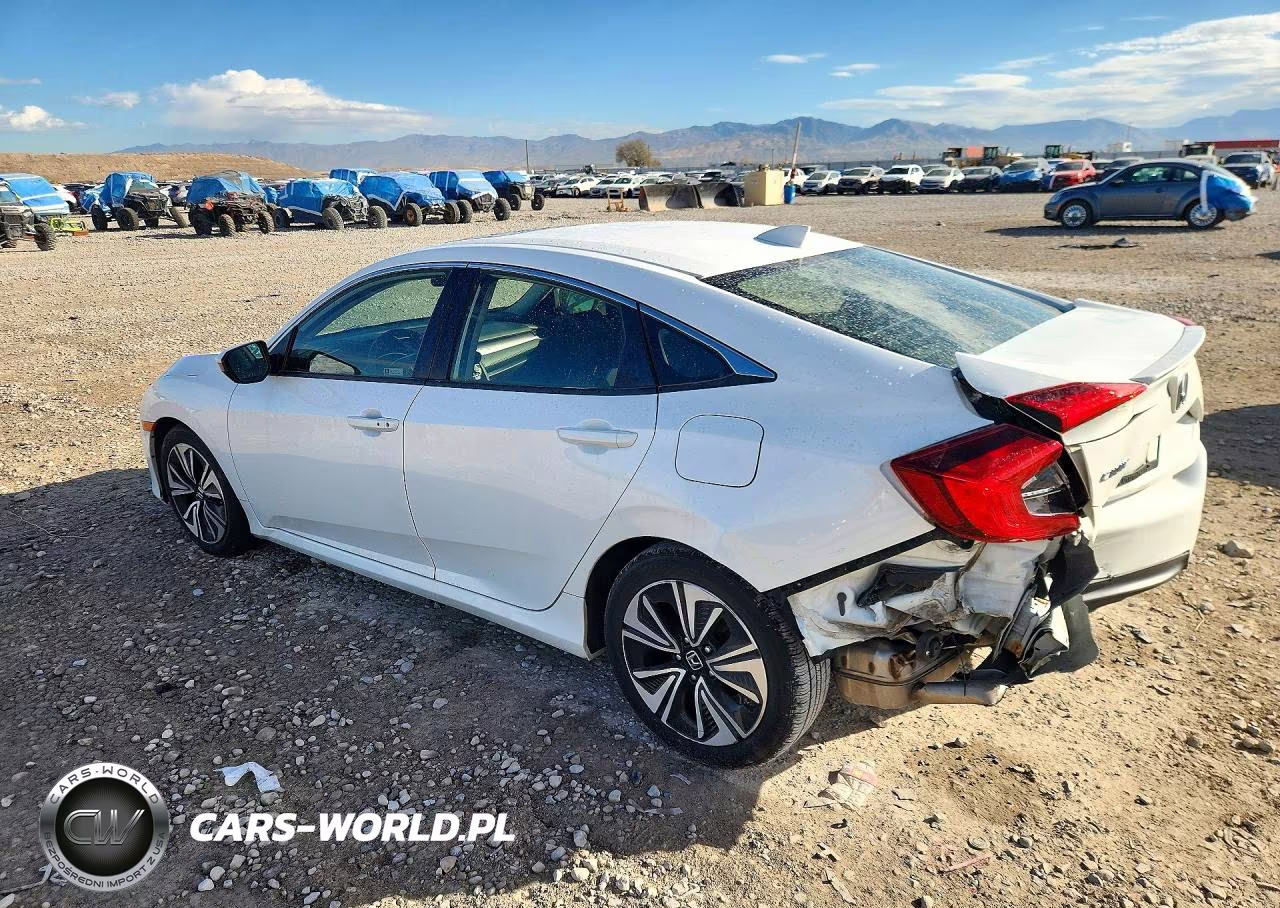 2018 Honda Civic Ex VIN:JHMFC1F35JX029249 - 2