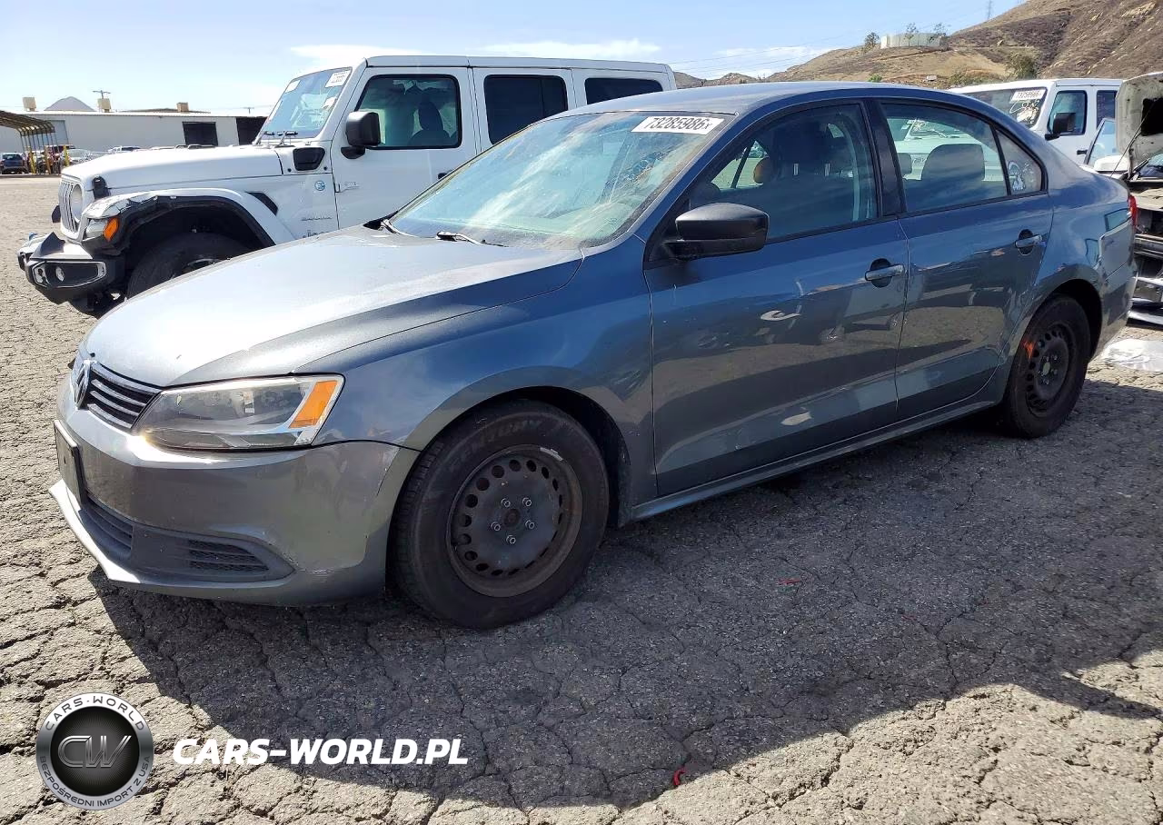 2013 Volkswagen Jetta Base VIN:3VW2K7AJ6DM237031 - 1