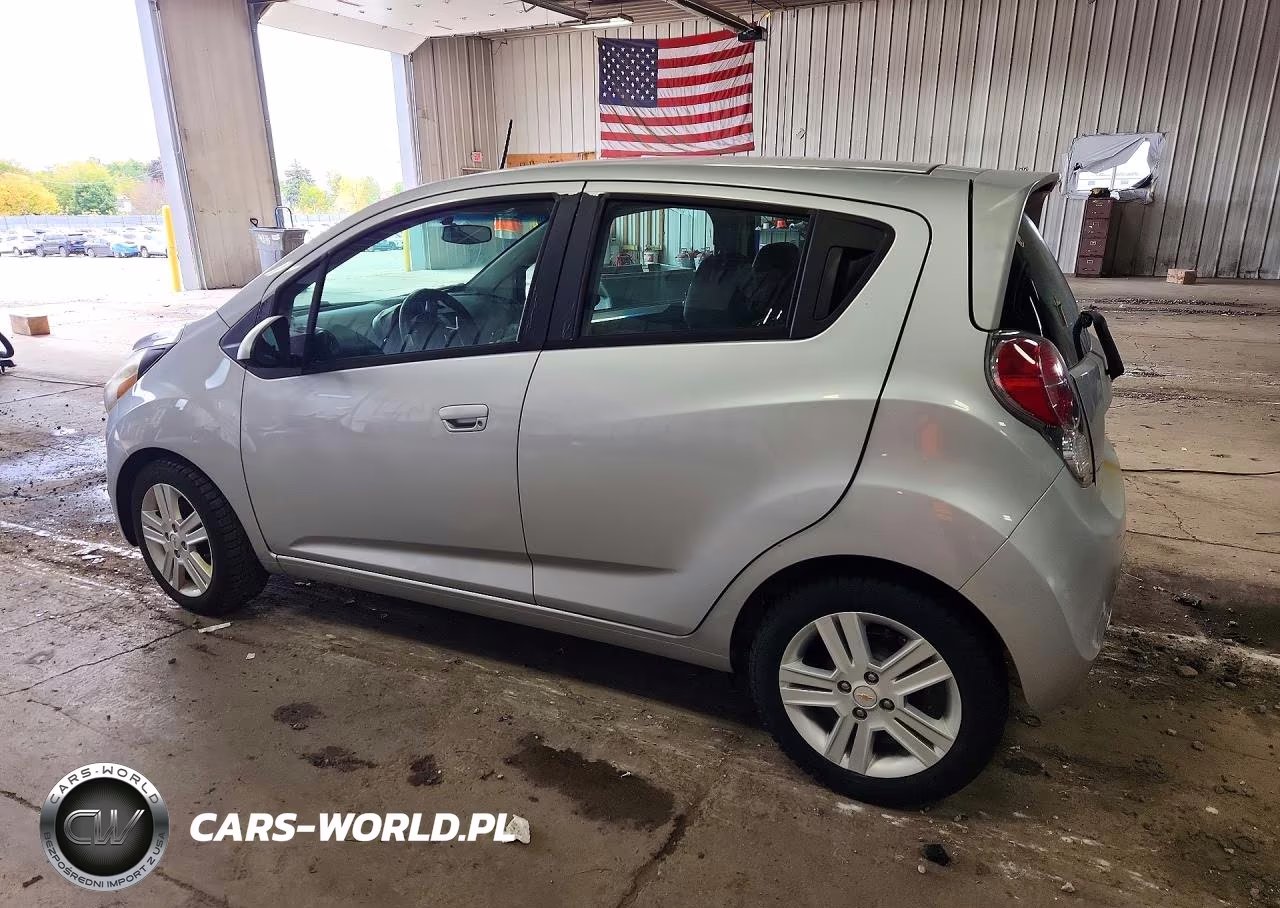 2013 Chevrolet Spark 1Lt VIN:KL8CD6S92DC593812 - 2
