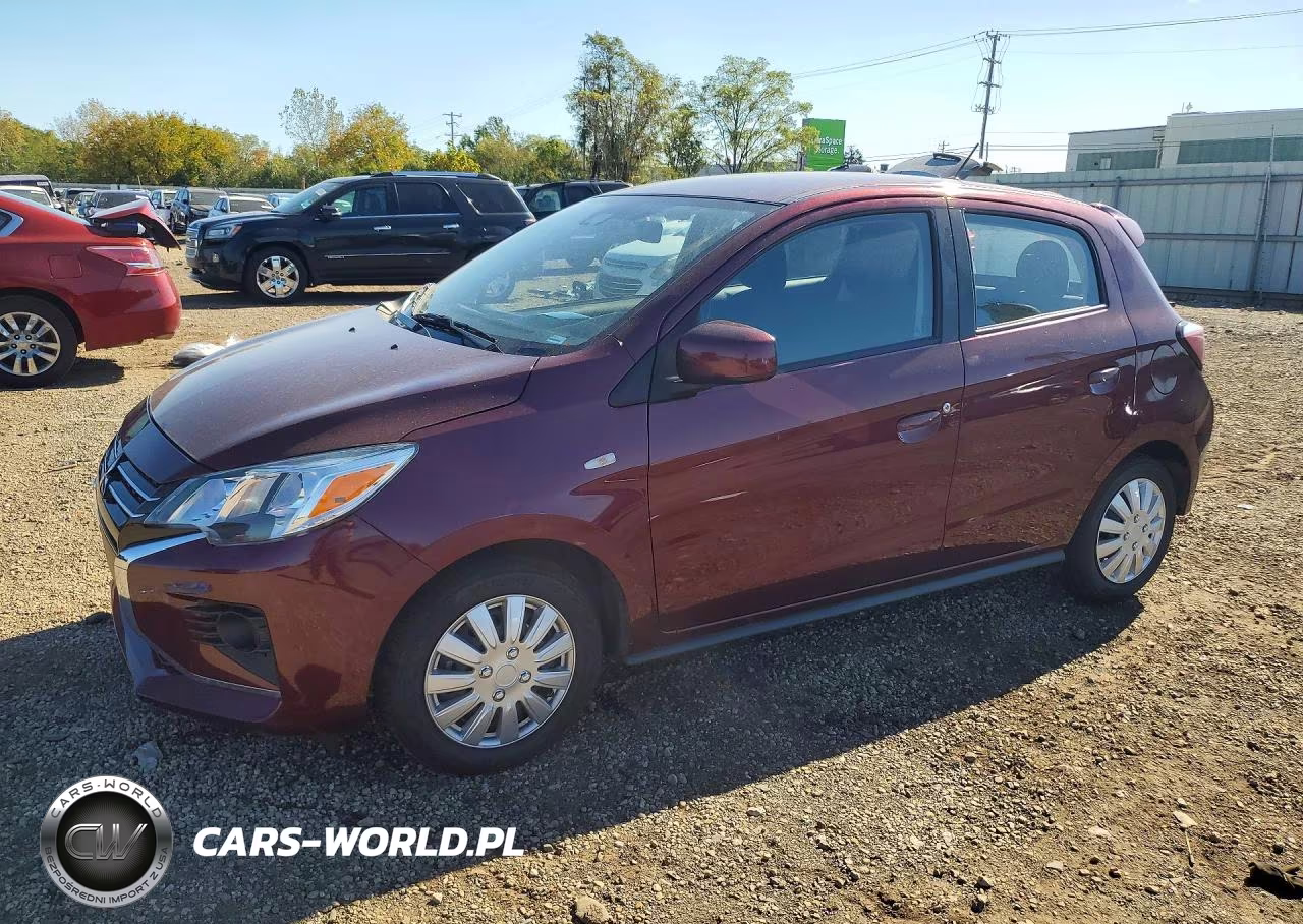 2024 Mitsubishi Mirage Es VIN:ML32AUHJ9RH018136 - 1