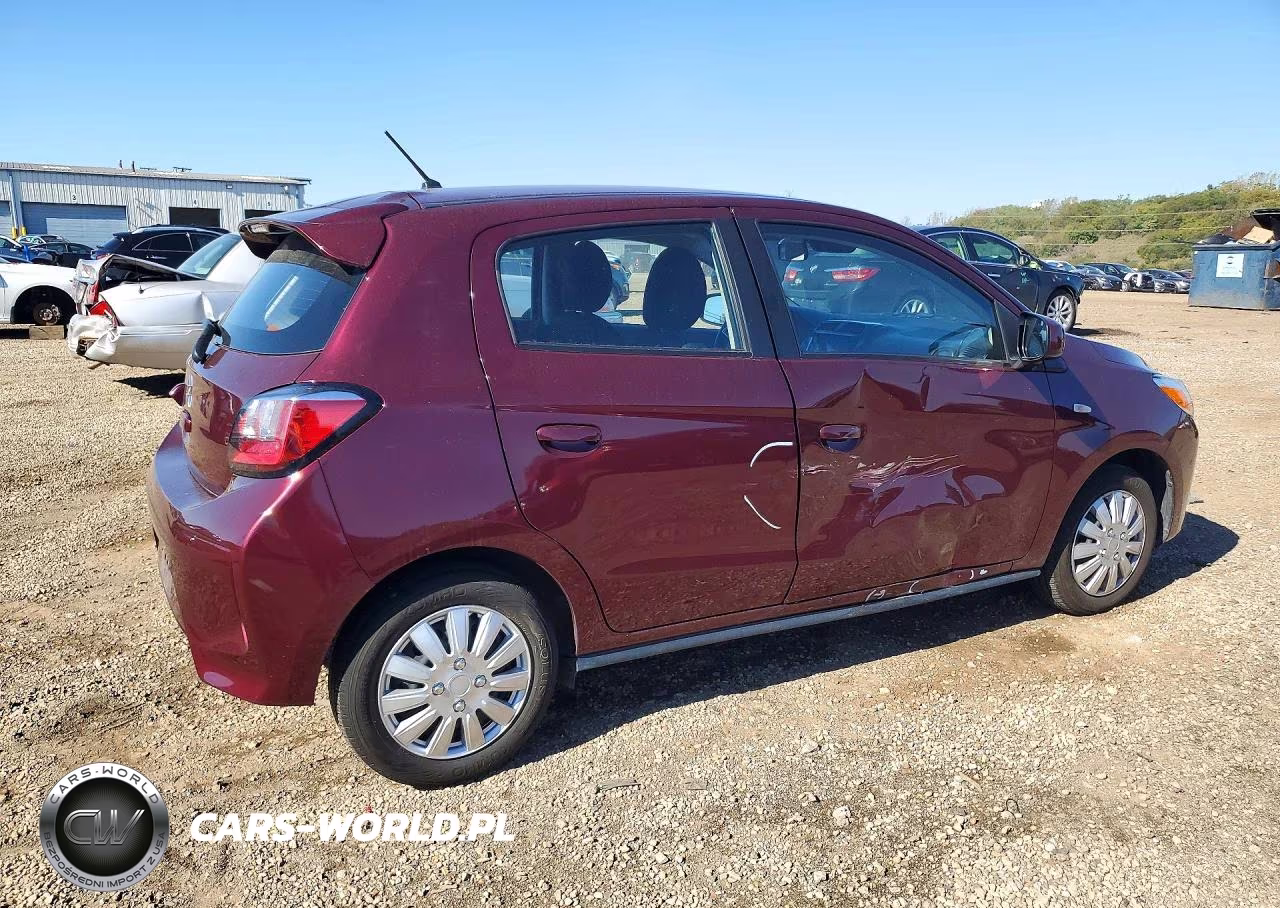 2024 Mitsubishi Mirage Es VIN:ML32AUHJ9RH018136 - 3