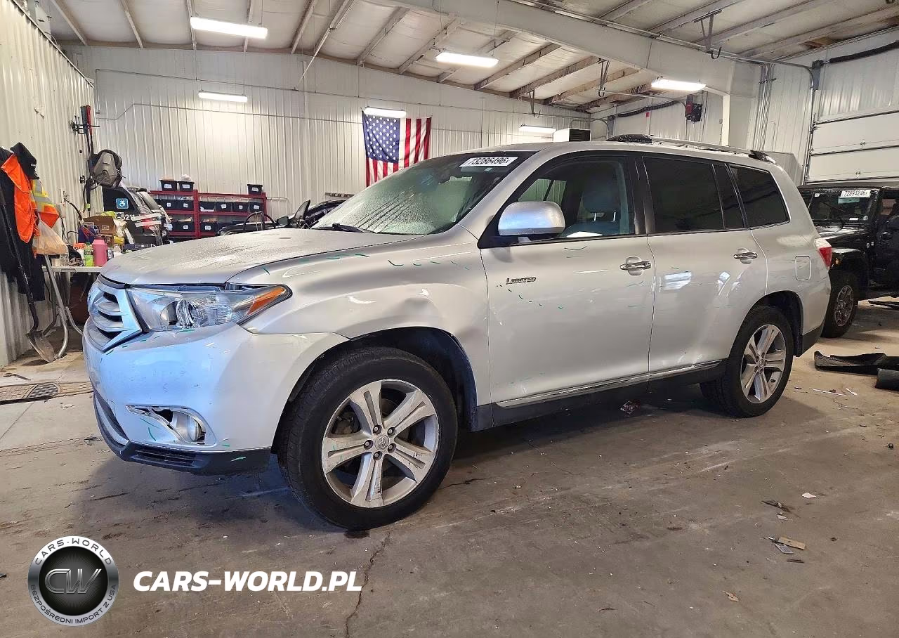 2013 Toyota Highlander Limited VIN:5TDDK3EH6DS184665 - 1