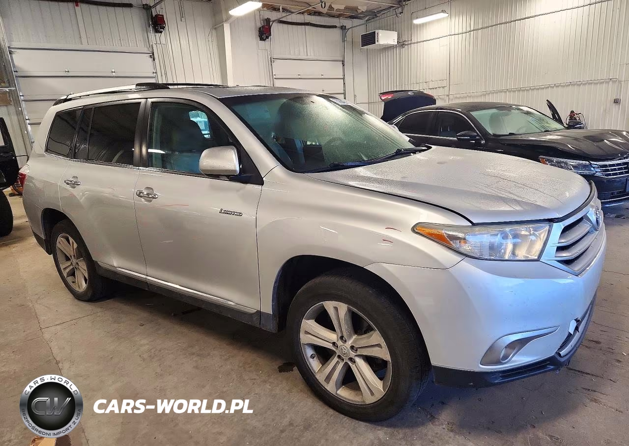 2013 Toyota Highlander Limited VIN:5TDDK3EH6DS184665 - 4