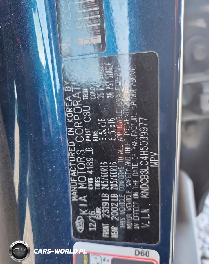 2017 Kia Niro Lx VIN:KNDCB3LC4H5039977 - 13