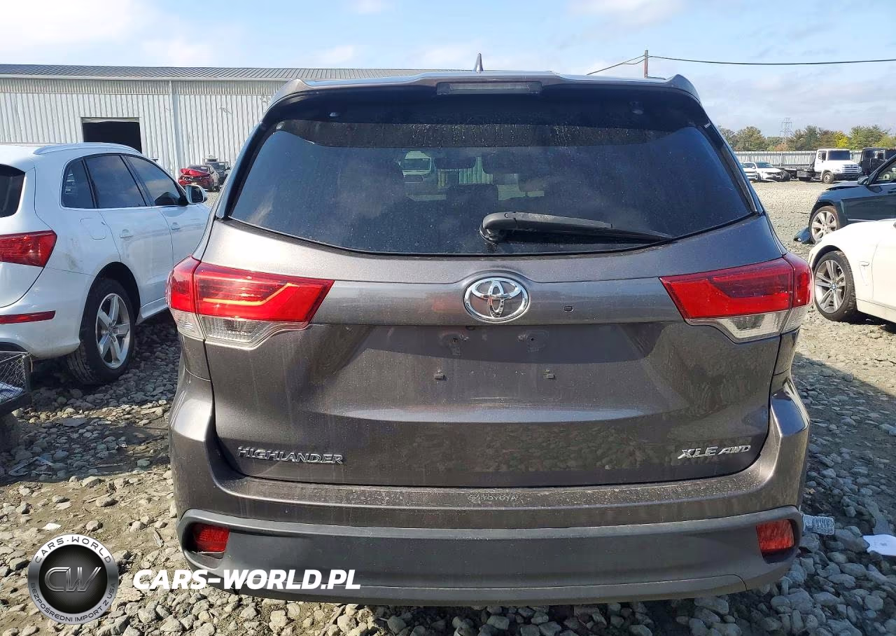 2017 Toyota Highlander Xle VIN:5TDJZRFH2HS403997 - 6