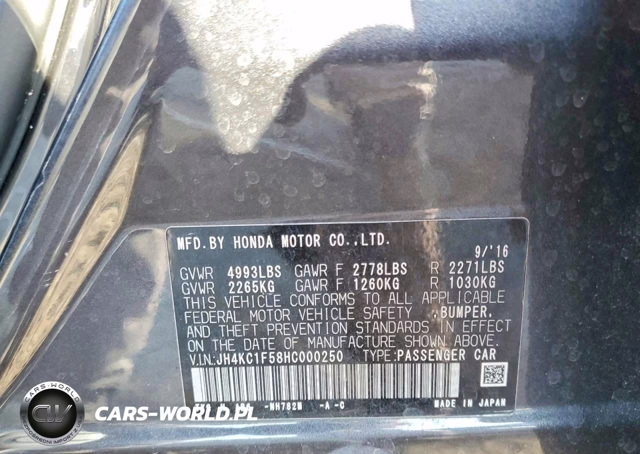 2017 Acura Rlx Tech VIN:JH4KC1F58HC000250 - 13