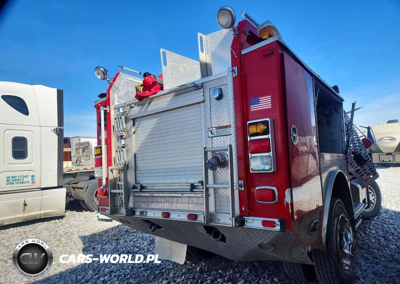 2002 International 4800 Fire Truck VIN:1HTSEAAN62H413610 - 4