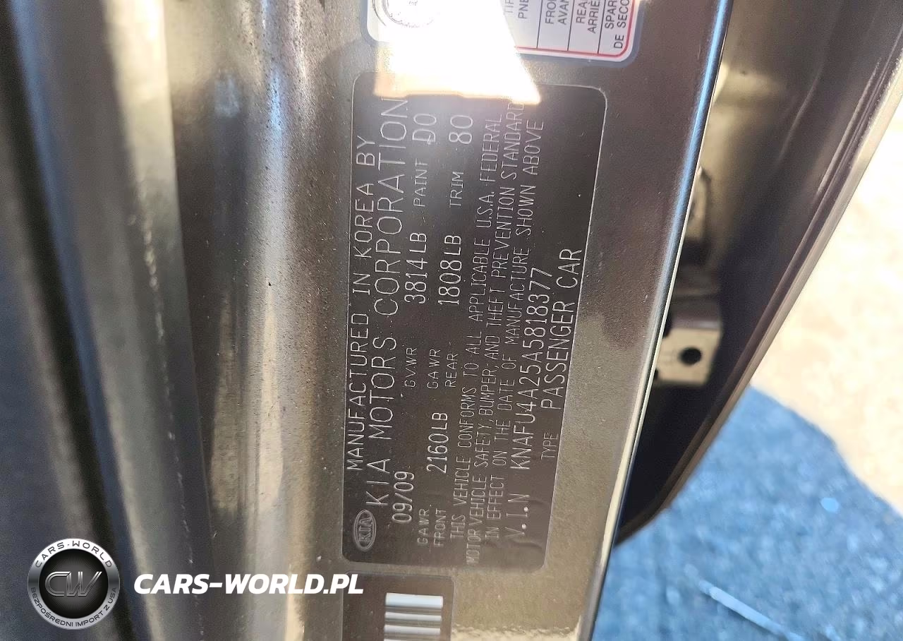 2010 Kia Forte Ex VIN:KNAFU4A25A5818377 - 12