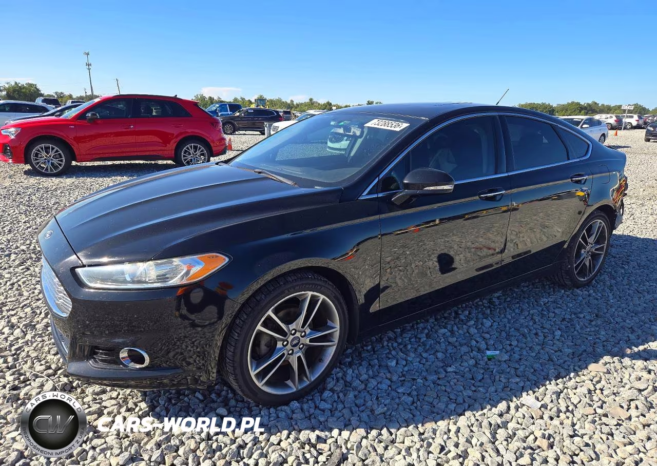 2016 Ford Fusion Titanium VIN:3FA6P0K94GR255204 - 1