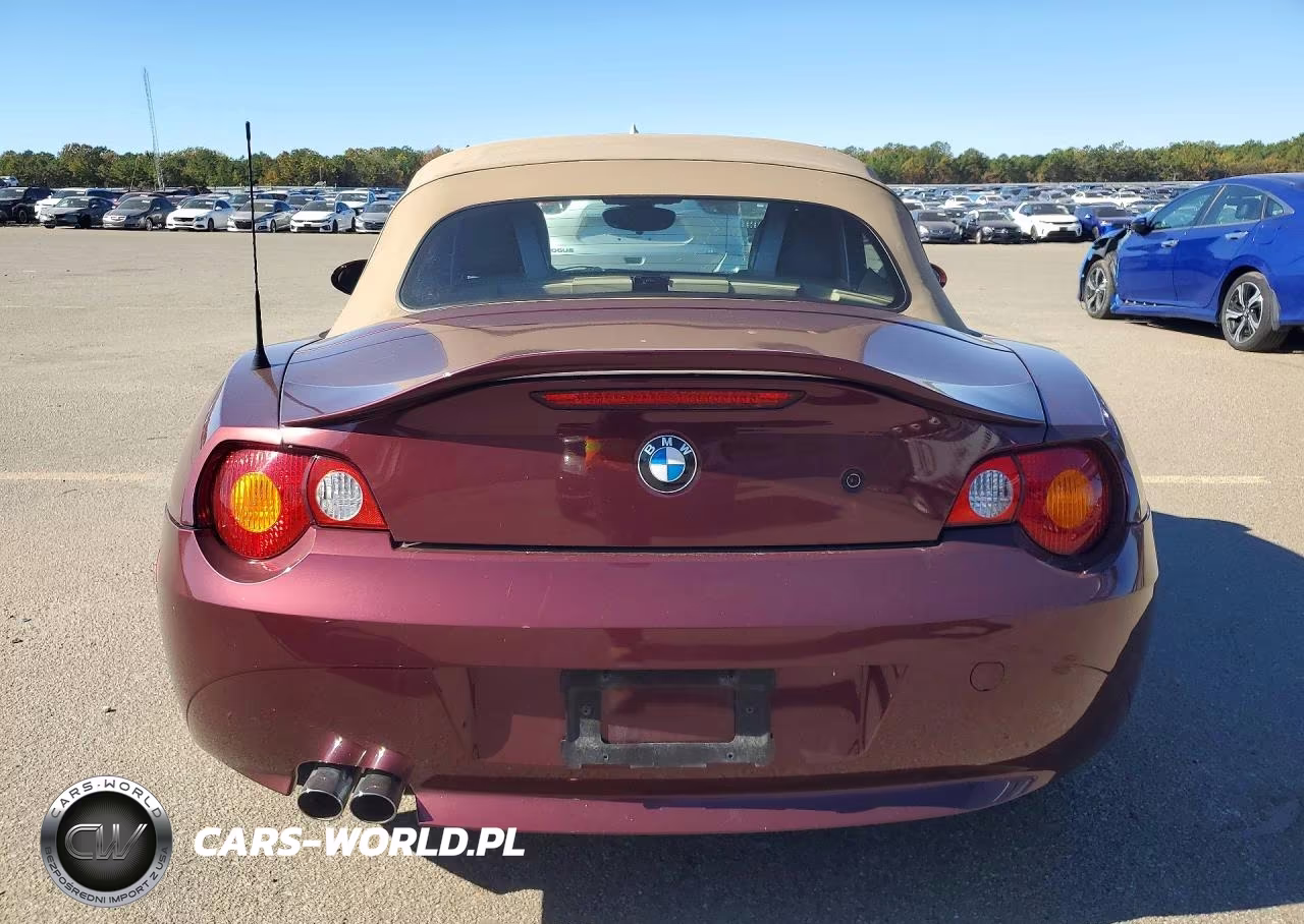 2003 BMW Z4 2.5 VIN:4USBT33493LR62262 - 6