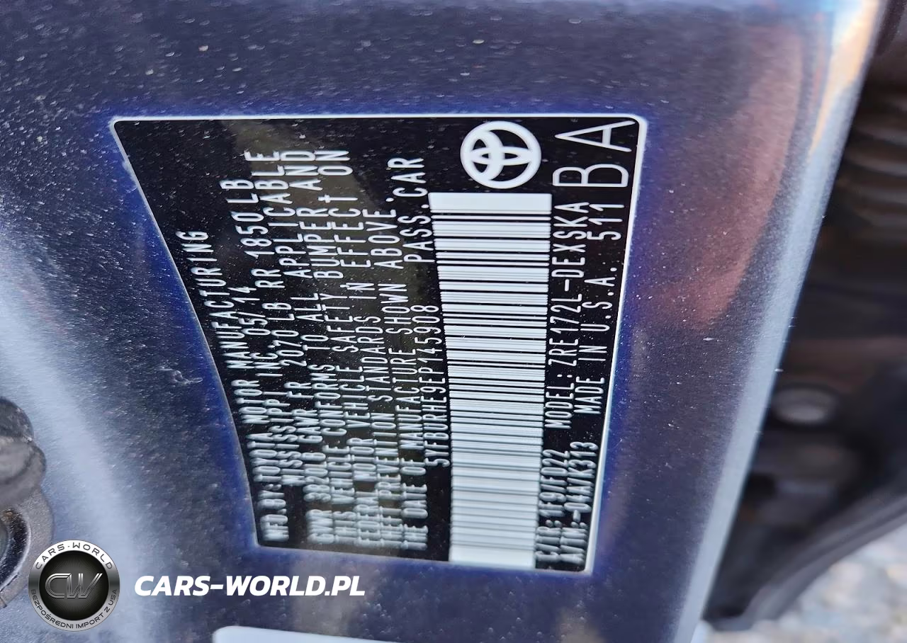 2014 Toyota Corolla L VIN:5YFBURHE9EP145908 - 12