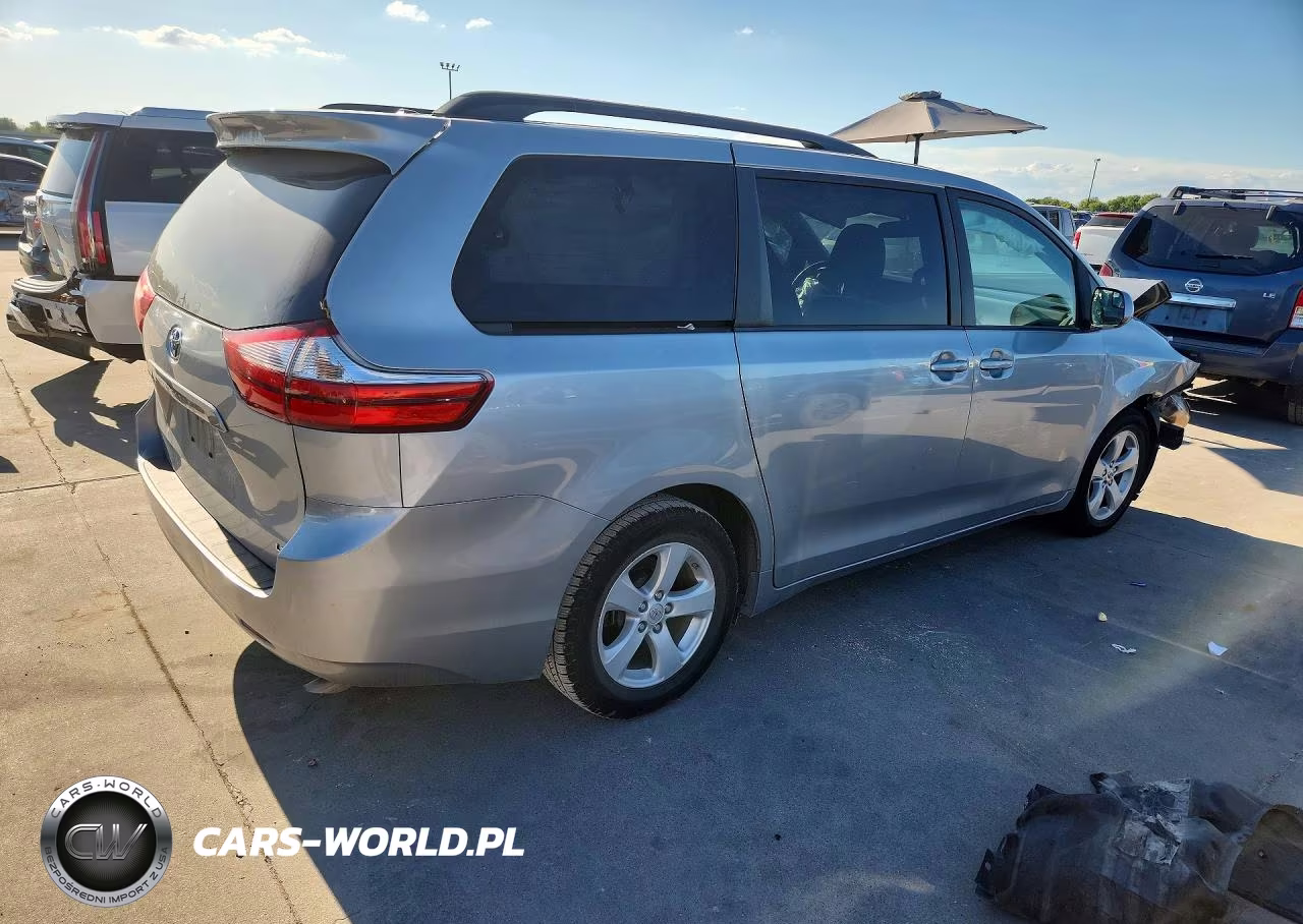 2015 Toyota Sienna Le VIN:5TDKK3DCXFS624399 - 3