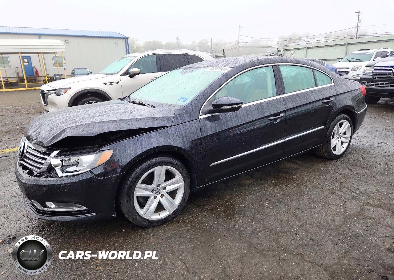 2014 Volkswagen Cc Sport VIN:WVWBP7AN7EE536039 - 1