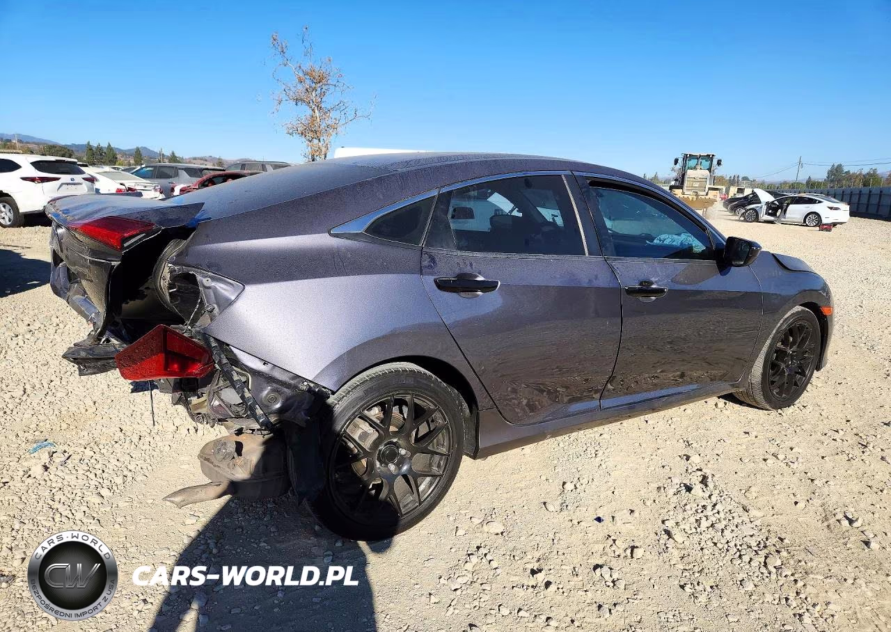 2018 Honda Civic Lx VIN:2HGFC2F52JH512812 - 3