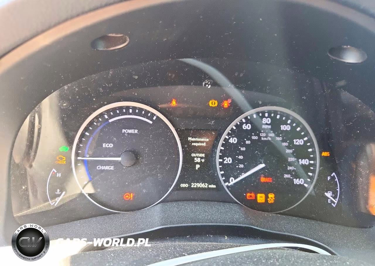 2013 Lexus Es 300H VIN:JTHBW1GG3D2036340 - 9