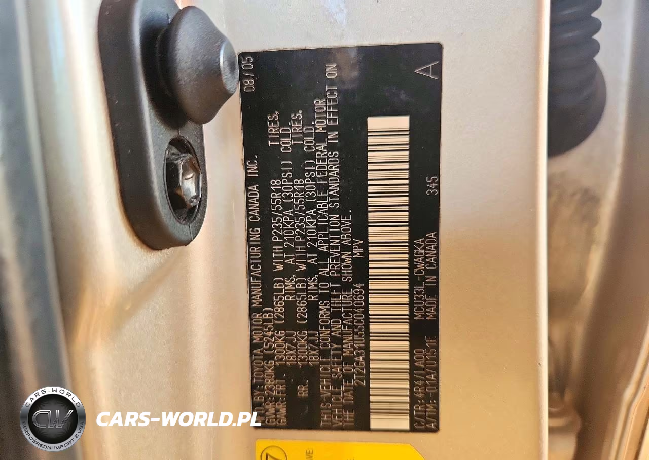 2005 Lexus Rx 330 VIN:2T2GA31U55C040694 - 13