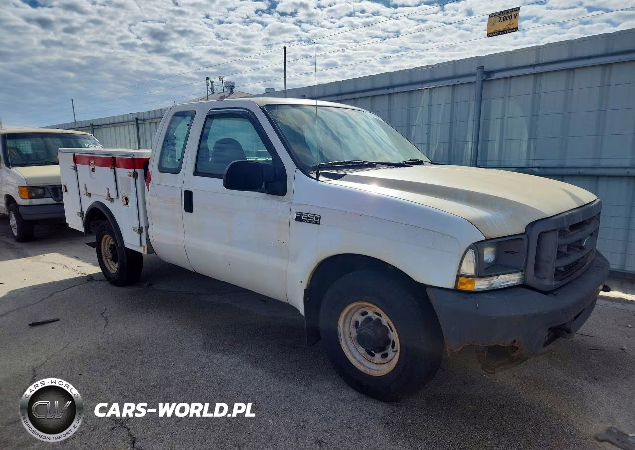 2004 Ford F250 Super Duty Utility - Service Truck VIN:1FTNX20L74EB65818 - 4