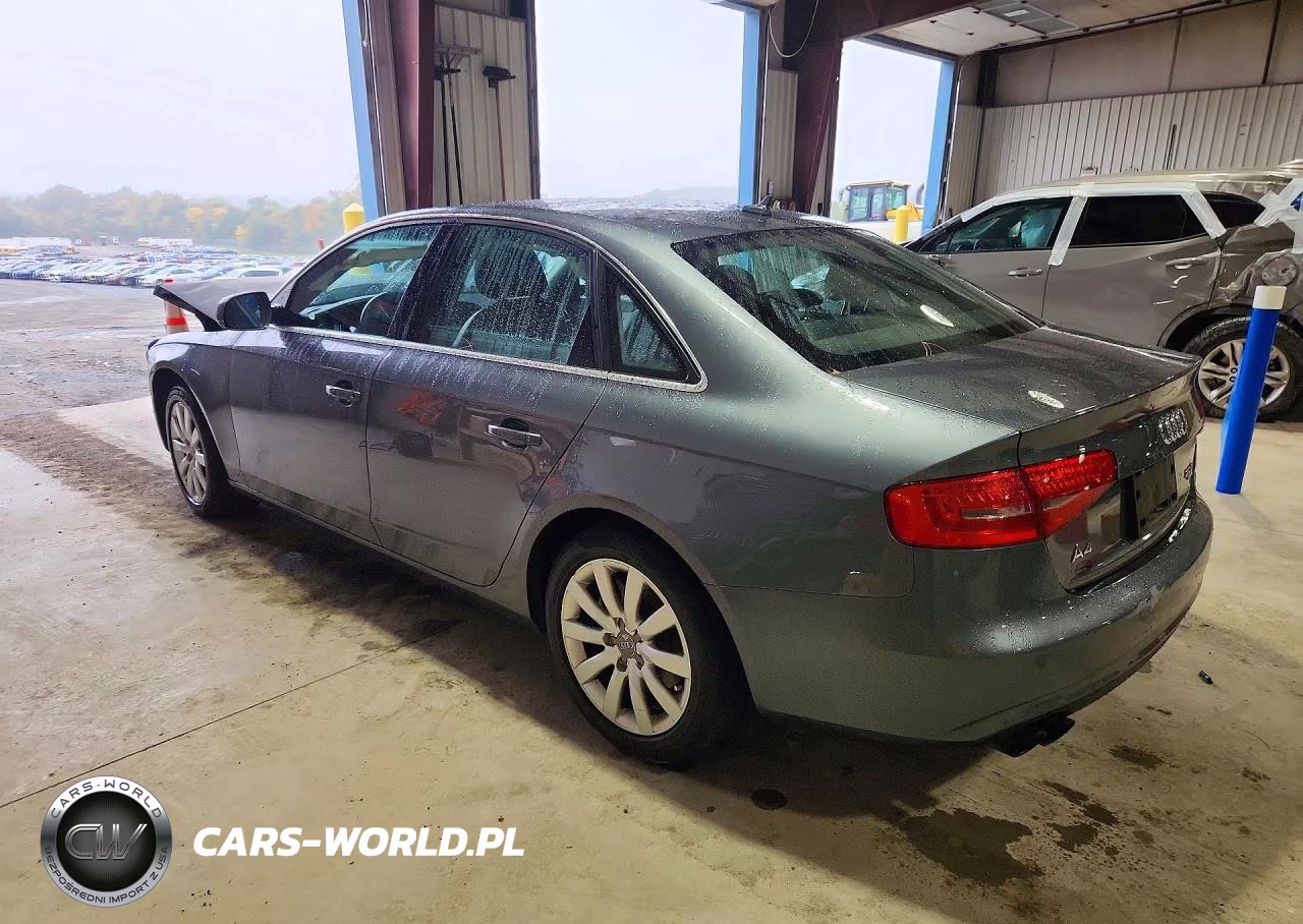 2013 Audi A4 Premium VIN:WAUBFAFL9DN015858 - 2