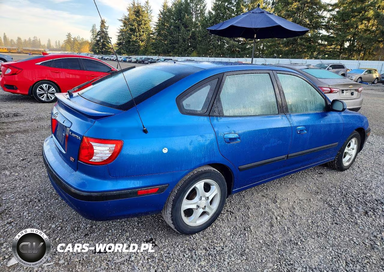 2006 Hyundai Elantra Gls VIN:KMHDN56D86U199211 - 3