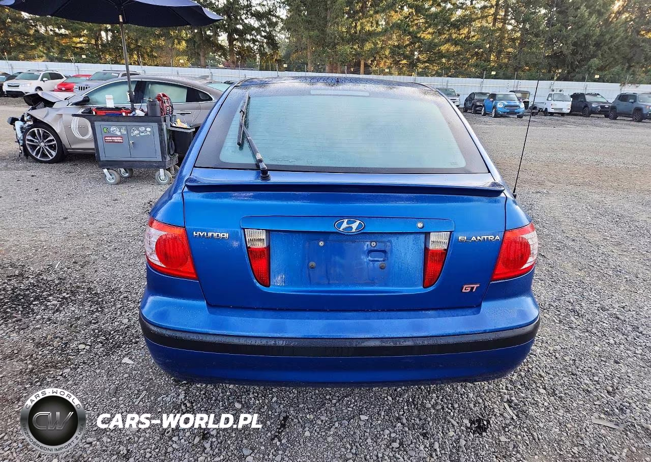 2006 Hyundai Elantra Gls VIN:KMHDN56D86U199211 - 6